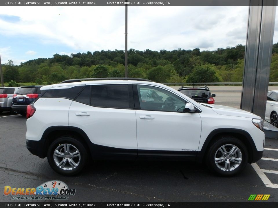 2019 GMC Terrain SLE AWD Summit White / Jet Black Photo #5