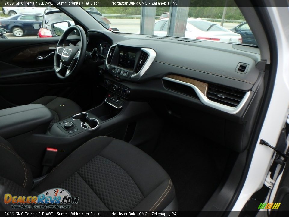 2019 GMC Terrain SLE AWD Summit White / Jet Black Photo #6
