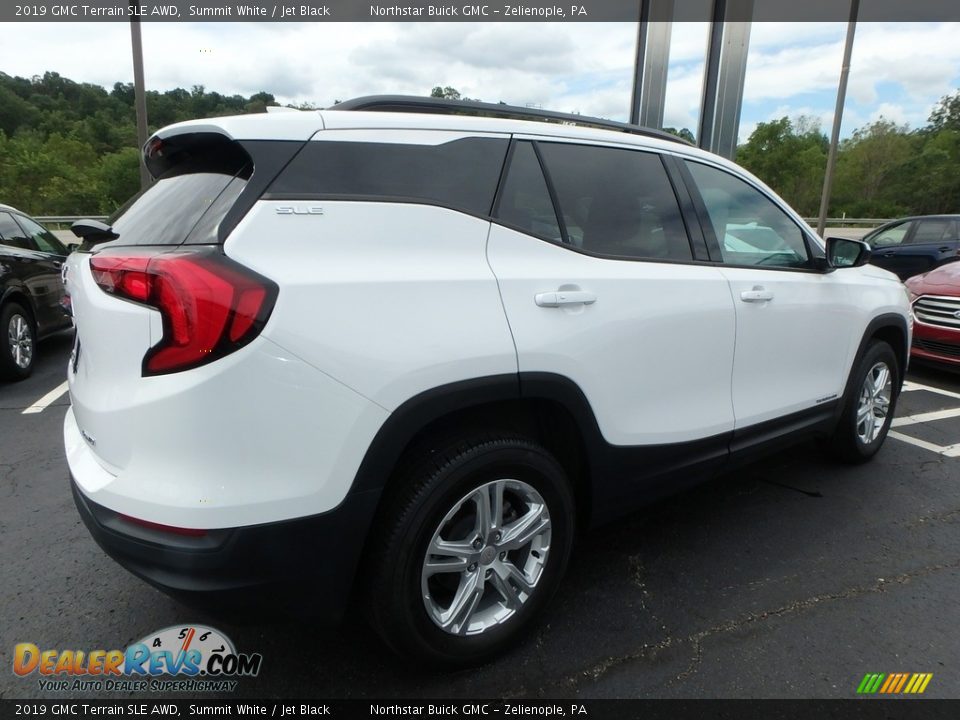 2019 GMC Terrain SLE AWD Summit White / Jet Black Photo #9