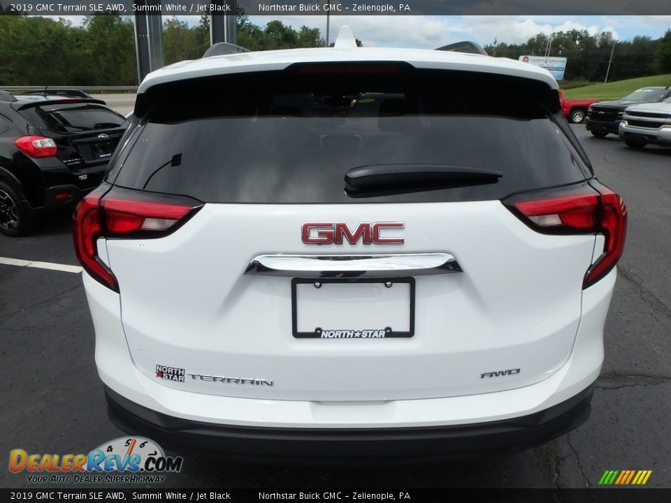 2019 GMC Terrain SLE AWD Summit White / Jet Black Photo #10