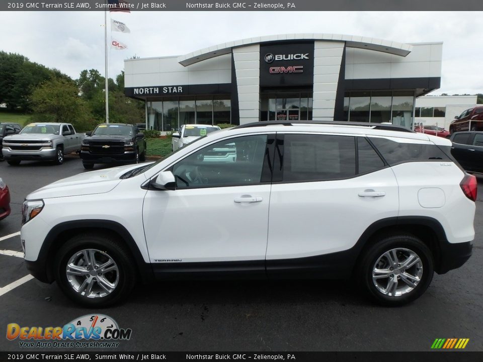 2019 GMC Terrain SLE AWD Summit White / Jet Black Photo #13