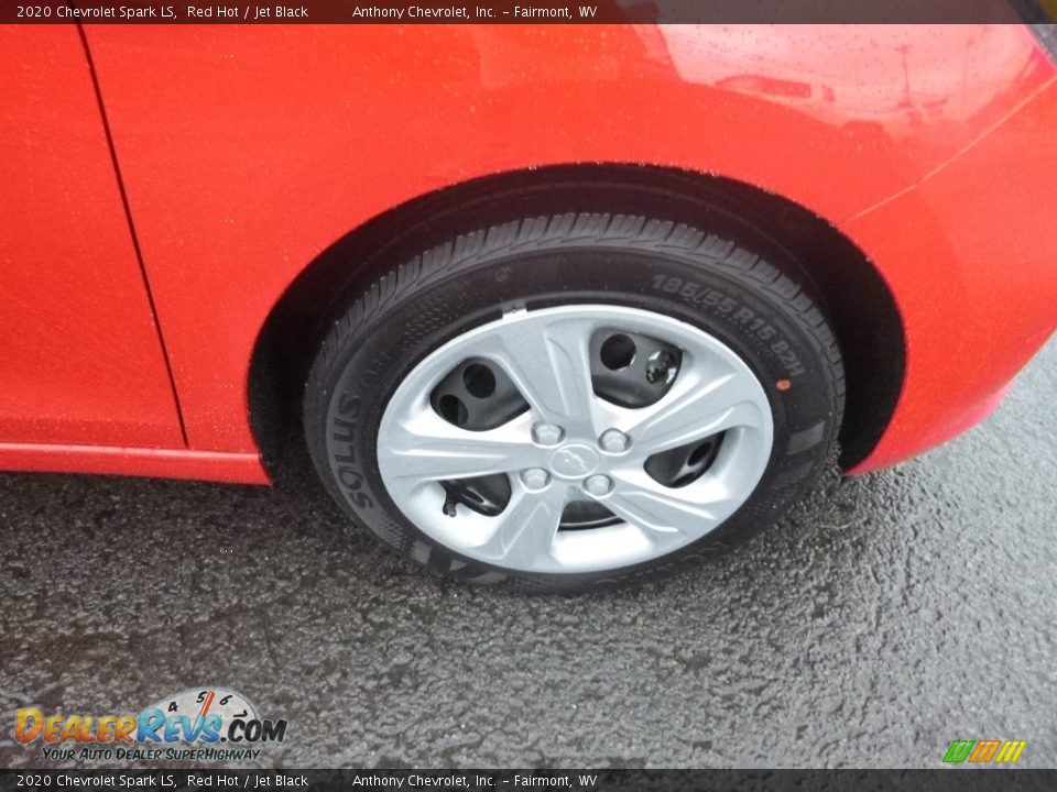 2020 Chevrolet Spark LS Red Hot / Jet Black Photo #2
