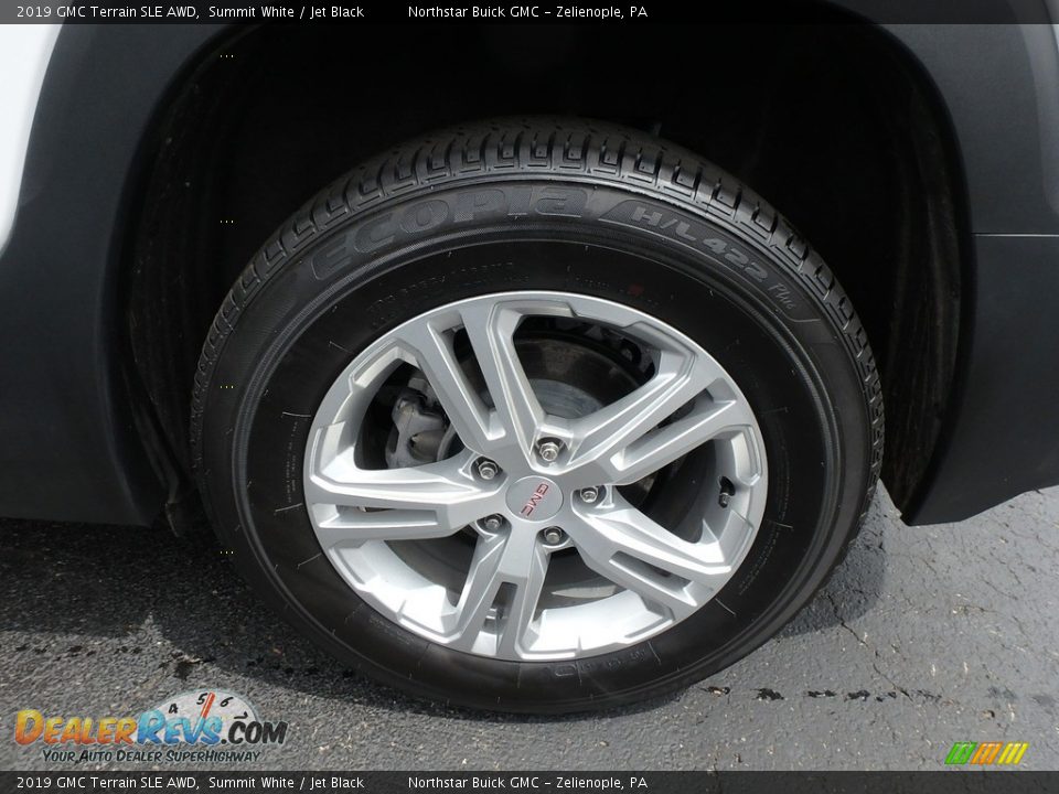 2019 GMC Terrain SLE AWD Summit White / Jet Black Photo #14