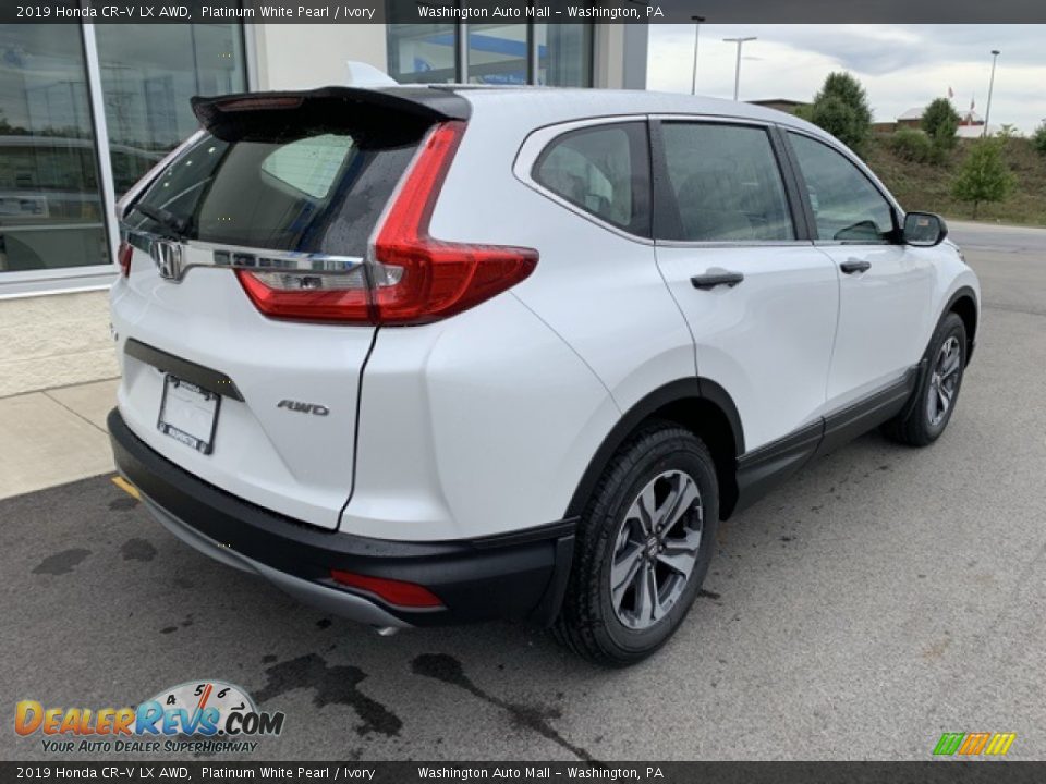 2019 Honda CR-V LX AWD Platinum White Pearl / Ivory Photo #7