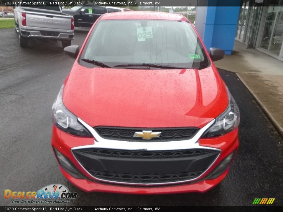 2020 Chevrolet Spark LS Red Hot / Jet Black Photo #9