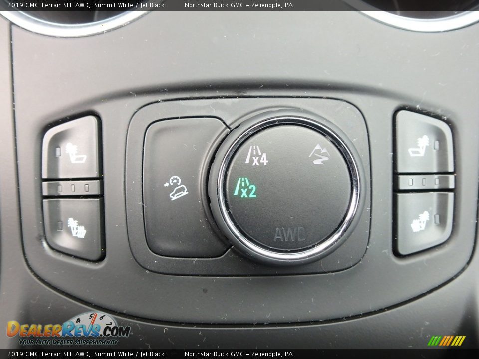 2019 GMC Terrain SLE AWD Summit White / Jet Black Photo #24