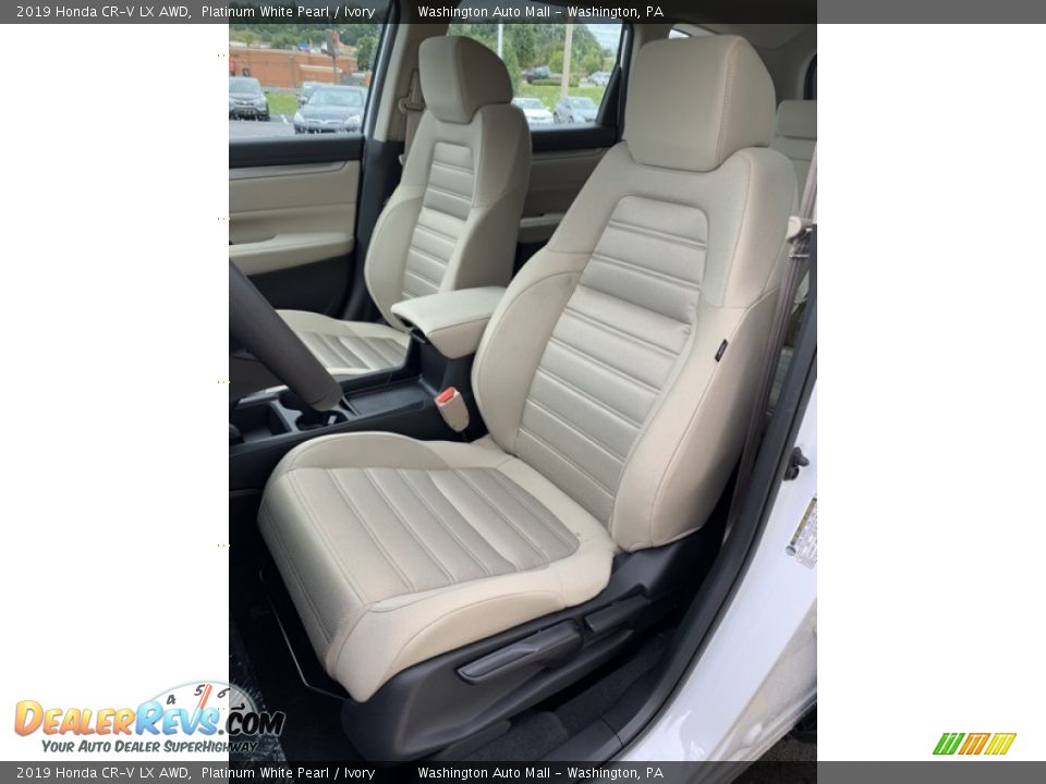 2019 Honda CR-V LX AWD Platinum White Pearl / Ivory Photo #14