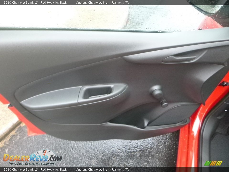 2020 Chevrolet Spark LS Red Hot / Jet Black Photo #13