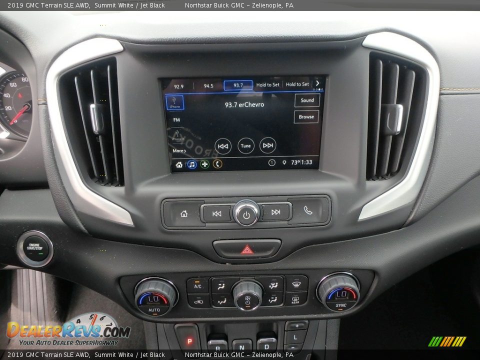 2019 GMC Terrain SLE AWD Summit White / Jet Black Photo #27