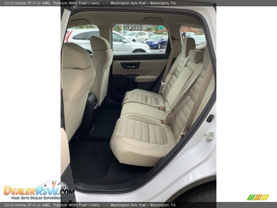 2019 Honda CR-V LX AWD Platinum White Pearl / Ivory Photo #19