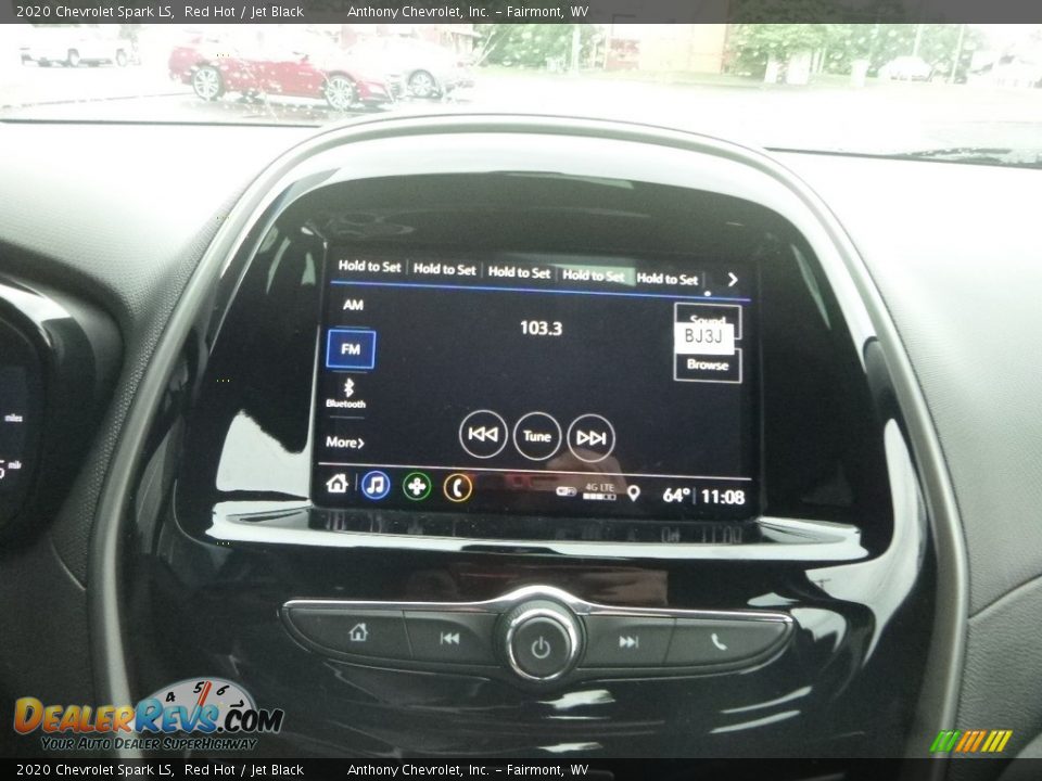 2020 Chevrolet Spark LS Red Hot / Jet Black Photo #17
