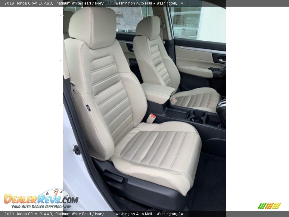 2019 Honda CR-V LX AWD Platinum White Pearl / Ivory Photo #27