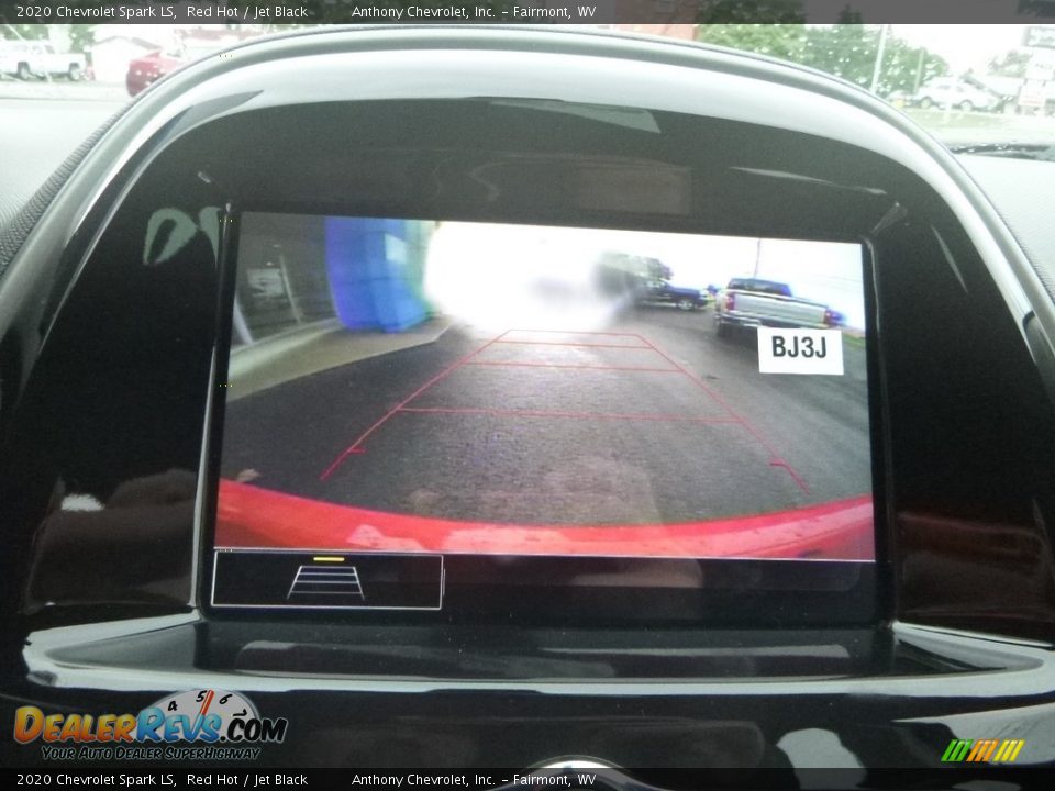 2020 Chevrolet Spark LS Red Hot / Jet Black Photo #18