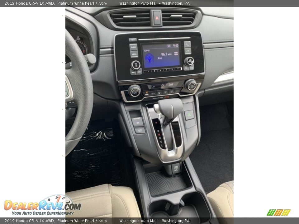 2019 Honda CR-V LX AWD Platinum White Pearl / Ivory Photo #31