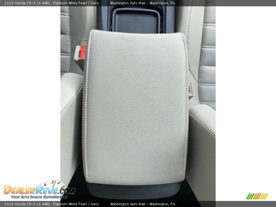 2019 Honda CR-V LX AWD Platinum White Pearl / Ivory Photo #34