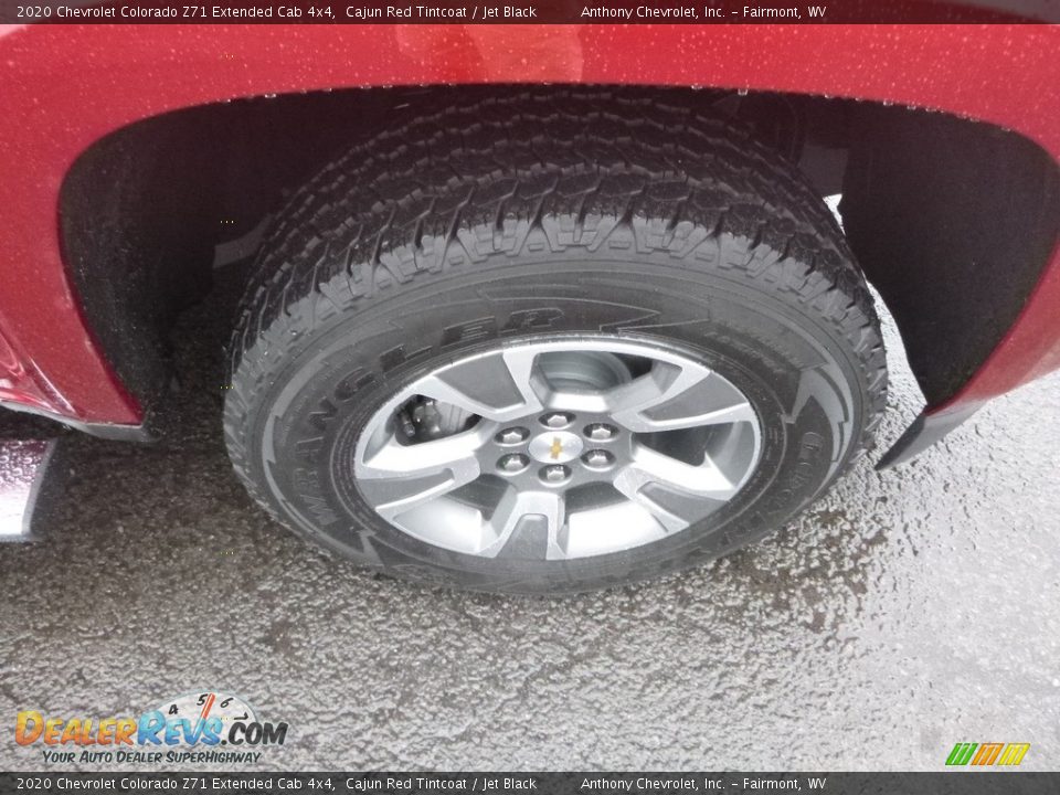 2020 Chevrolet Colorado Z71 Extended Cab 4x4 Cajun Red Tintcoat / Jet Black Photo #2