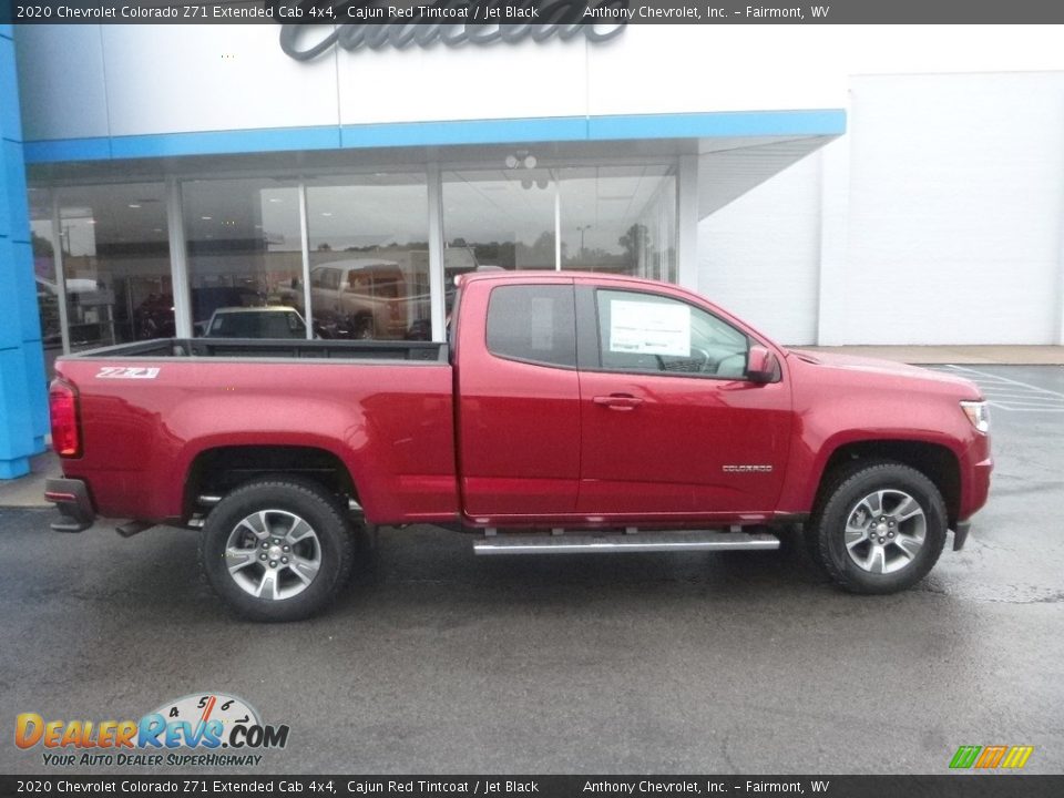 2020 Chevrolet Colorado Z71 Extended Cab 4x4 Cajun Red Tintcoat / Jet Black Photo #3