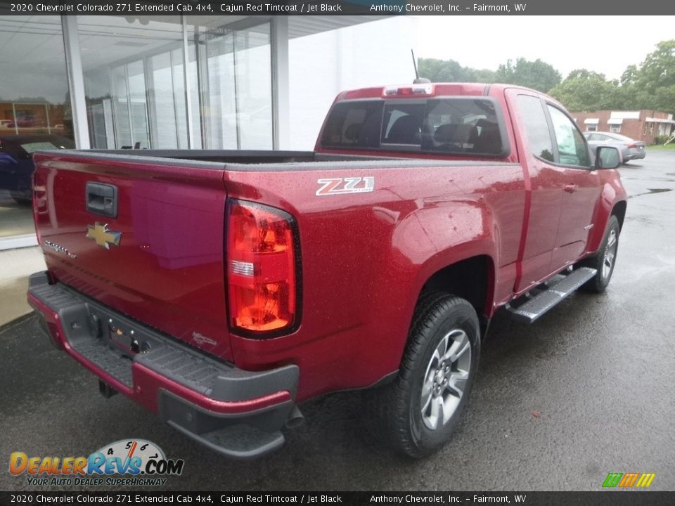 2020 Chevrolet Colorado Z71 Extended Cab 4x4 Cajun Red Tintcoat / Jet Black Photo #4