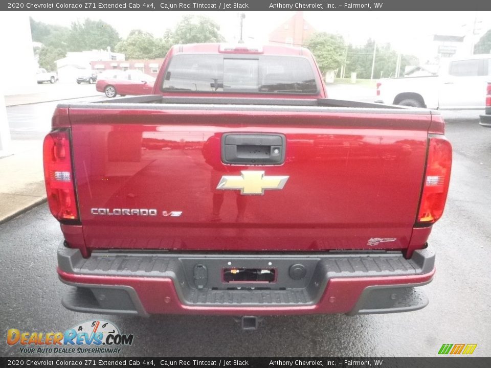 2020 Chevrolet Colorado Z71 Extended Cab 4x4 Cajun Red Tintcoat / Jet Black Photo #5