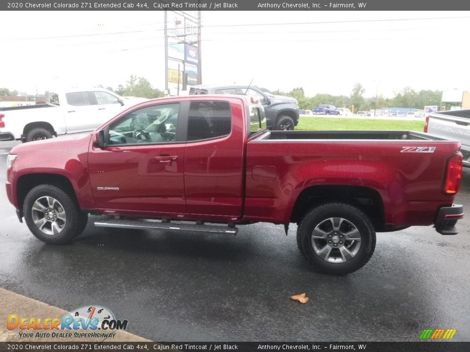 2020 Chevrolet Colorado Z71 Extended Cab 4x4 Cajun Red Tintcoat / Jet Black Photo #7