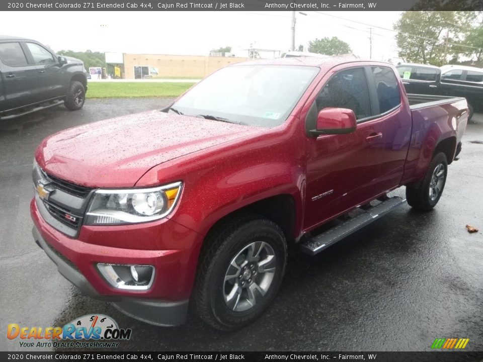 2020 Chevrolet Colorado Z71 Extended Cab 4x4 Cajun Red Tintcoat / Jet Black Photo #8