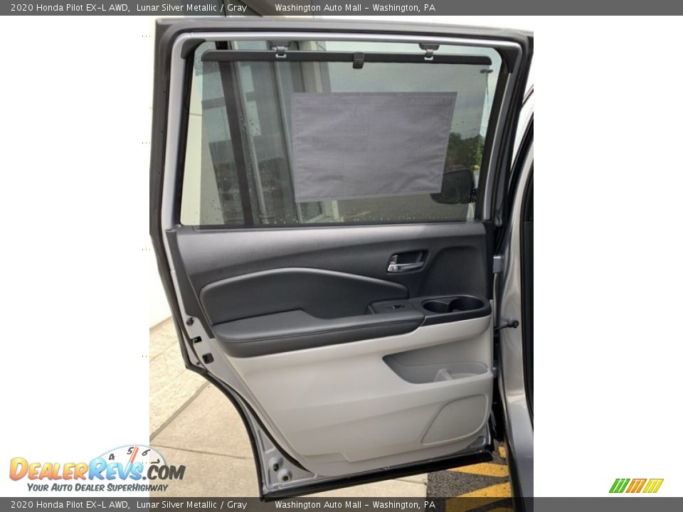 2020 Honda Pilot EX-L AWD Lunar Silver Metallic / Gray Photo #16