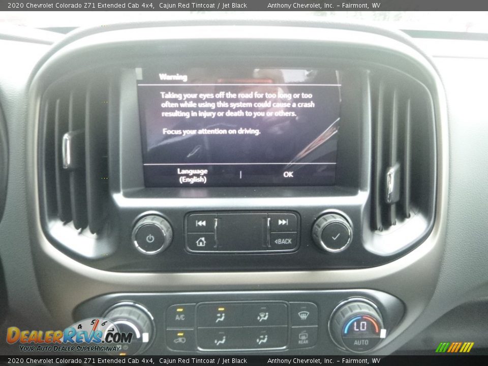 2020 Chevrolet Colorado Z71 Extended Cab 4x4 Cajun Red Tintcoat / Jet Black Photo #17