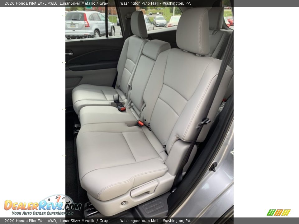 2020 Honda Pilot EX-L AWD Lunar Silver Metallic / Gray Photo #18