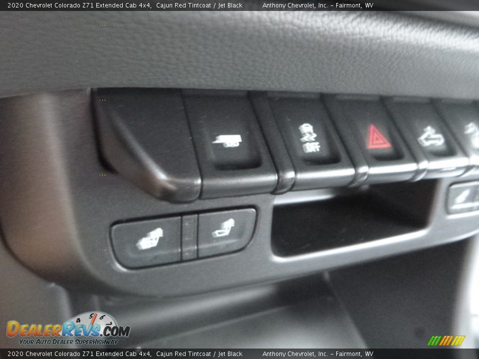 2020 Chevrolet Colorado Z71 Extended Cab 4x4 Cajun Red Tintcoat / Jet Black Photo #20