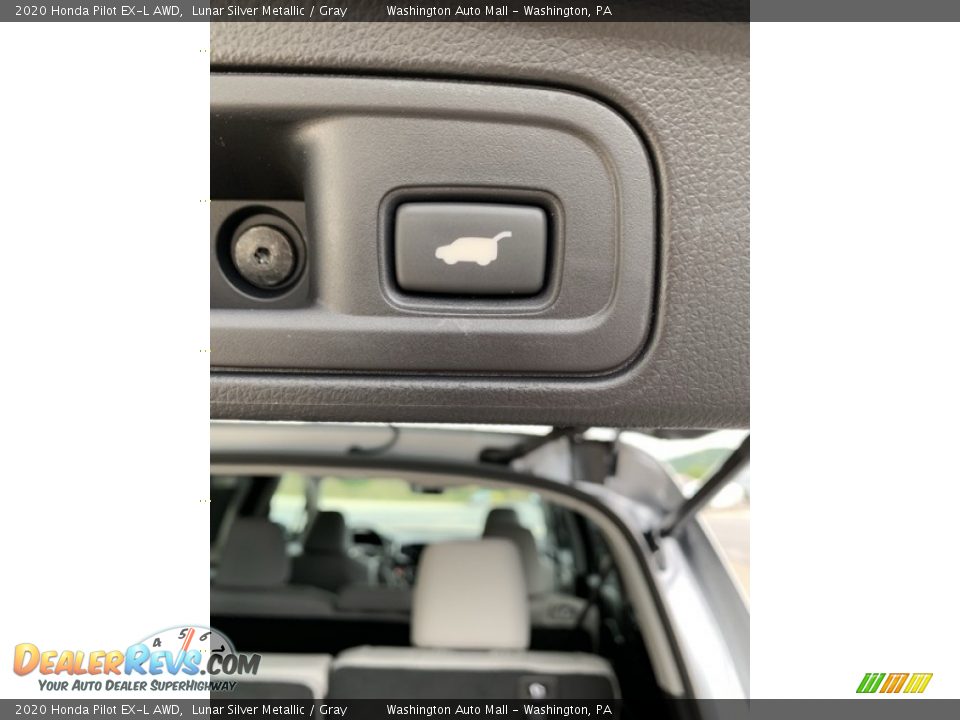 2020 Honda Pilot EX-L AWD Lunar Silver Metallic / Gray Photo #24