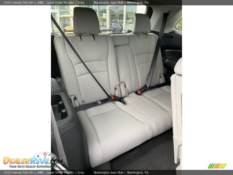 2020 Honda Pilot EX-L AWD Lunar Silver Metallic / Gray Photo #29