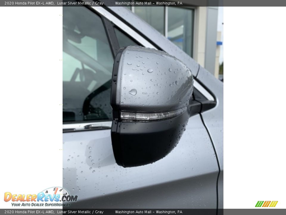 2020 Honda Pilot EX-L AWD Lunar Silver Metallic / Gray Photo #34