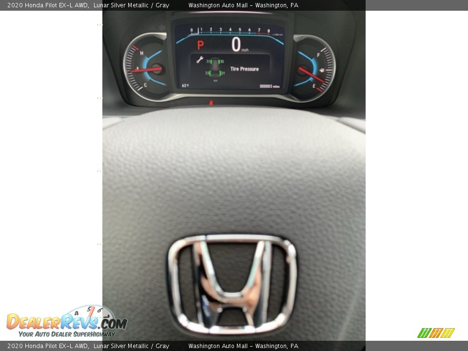 2020 Honda Pilot EX-L AWD Gauges Photo #36