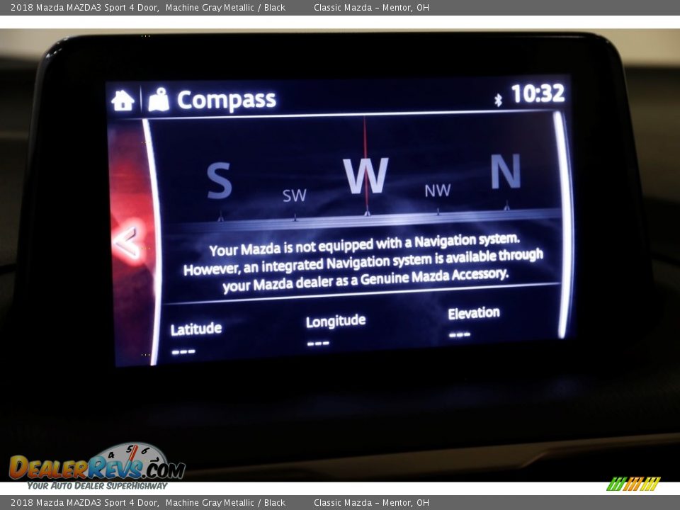 2018 Mazda MAZDA3 Sport 4 Door Machine Gray Metallic / Black Photo #11