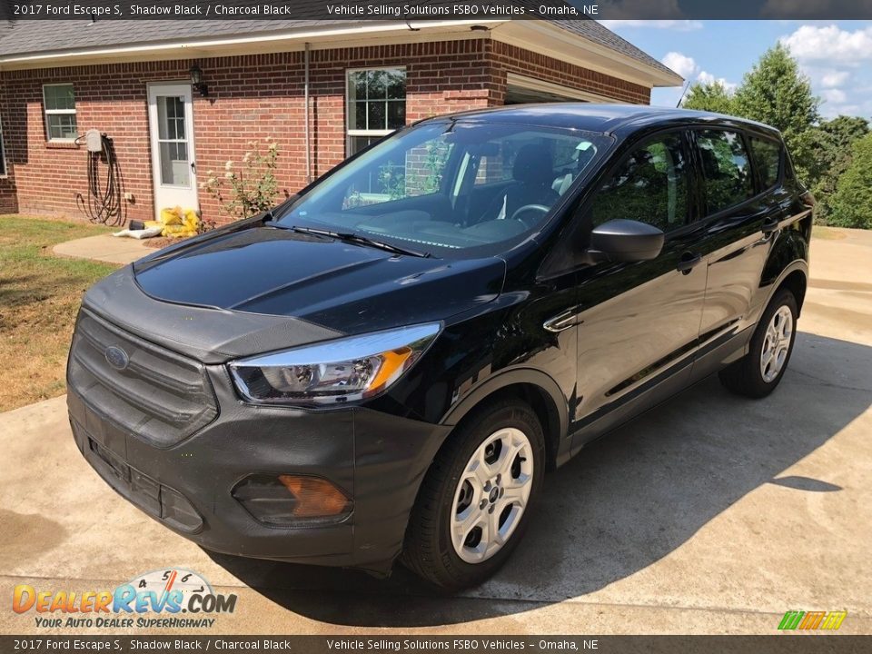 2017 Ford Escape S Shadow Black / Charcoal Black Photo #1