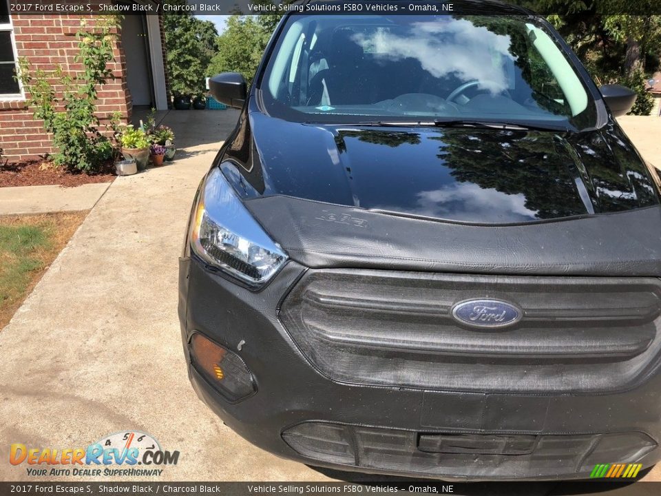 2017 Ford Escape S Shadow Black / Charcoal Black Photo #5