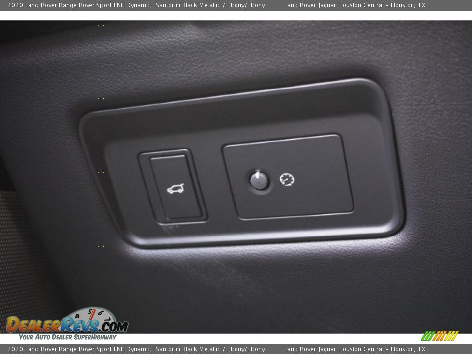 2020 Land Rover Range Rover Sport HSE Dynamic Santorini Black Metallic / Ebony/Ebony Photo #21