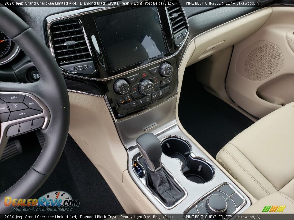 2020 Jeep Grand Cherokee Limited 4x4 Diamond Black Crystal Pearl / Light Frost Beige/Black Photo #10