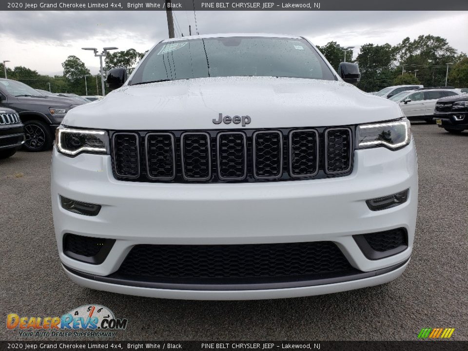 2020 Jeep Grand Cherokee Limited 4x4 Bright White / Black Photo #2