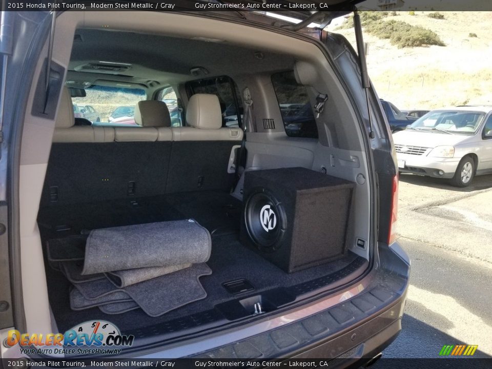 2015 Honda Pilot Touring Modern Steel Metallic / Gray Photo #7