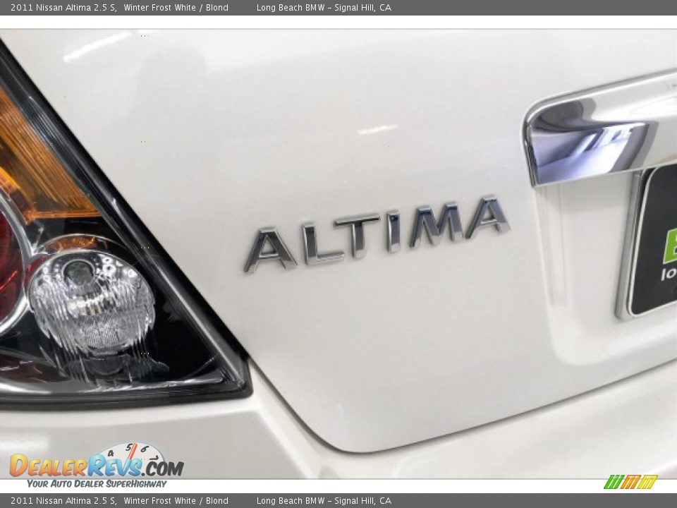 2011 Nissan Altima 2.5 S Winter Frost White / Blond Photo #7