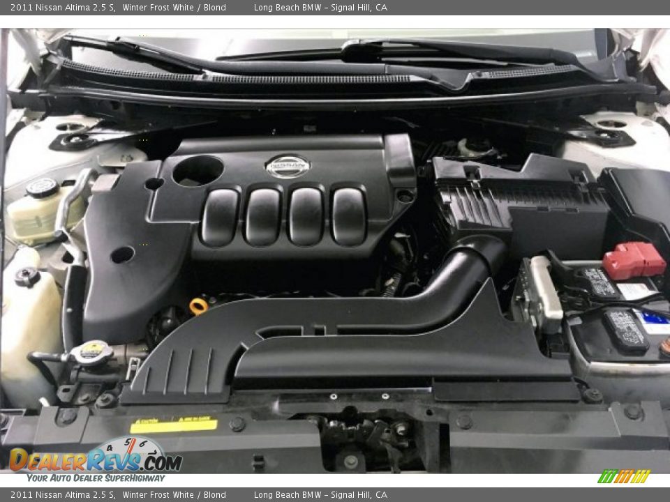 2011 Nissan Altima 2.5 S Winter Frost White / Blond Photo #9