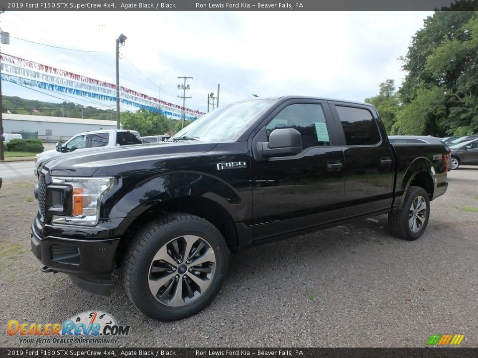 2019 Ford F150 STX SuperCrew 4x4 Agate Black / Black Photo #6