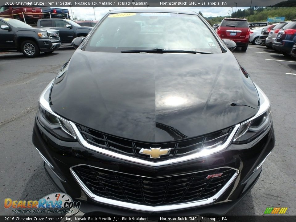 2016 Chevrolet Cruze Premier Sedan Mosaic Black Metallic / Jet Black/Kalahari Photo #3
