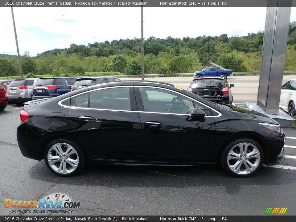 2016 Chevrolet Cruze Premier Sedan Mosaic Black Metallic / Jet Black/Kalahari Photo #5