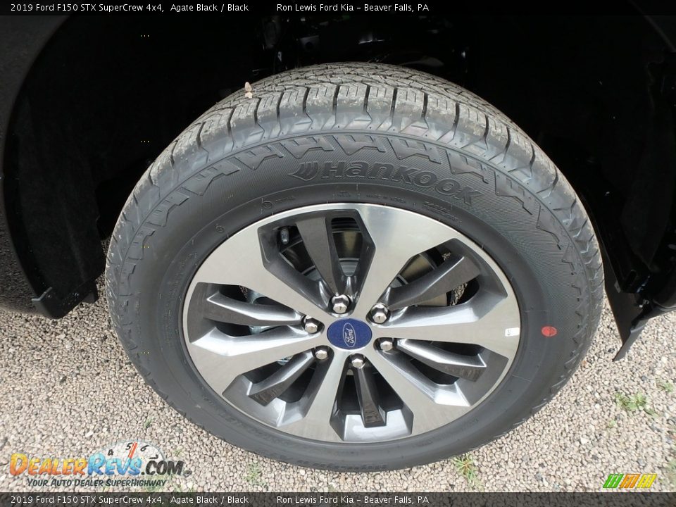 2019 Ford F150 STX SuperCrew 4x4 Agate Black / Black Photo #9