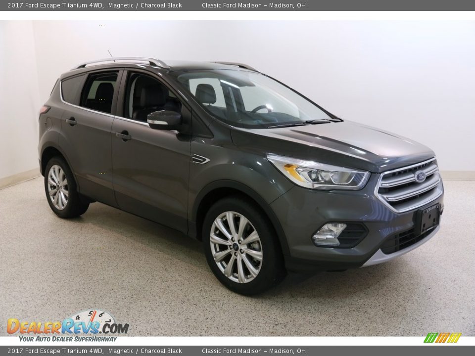 2017 Ford Escape Titanium 4WD Magnetic / Charcoal Black Photo #1