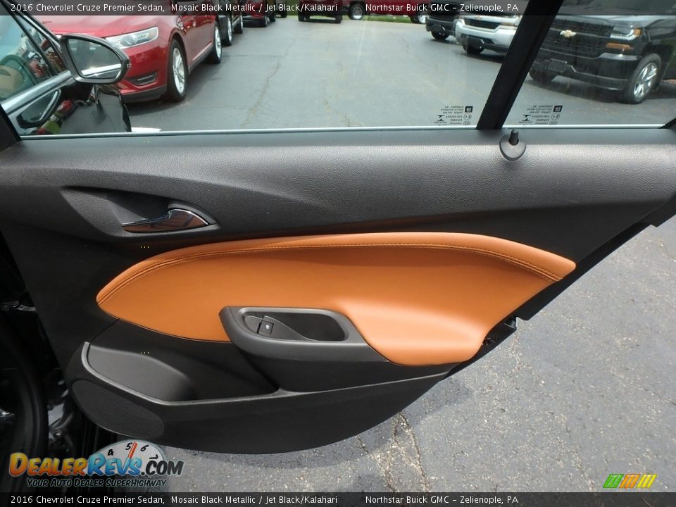 2016 Chevrolet Cruze Premier Sedan Mosaic Black Metallic / Jet Black/Kalahari Photo #7