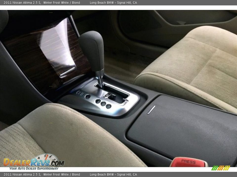 2011 Nissan Altima 2.5 S Winter Frost White / Blond Photo #17
