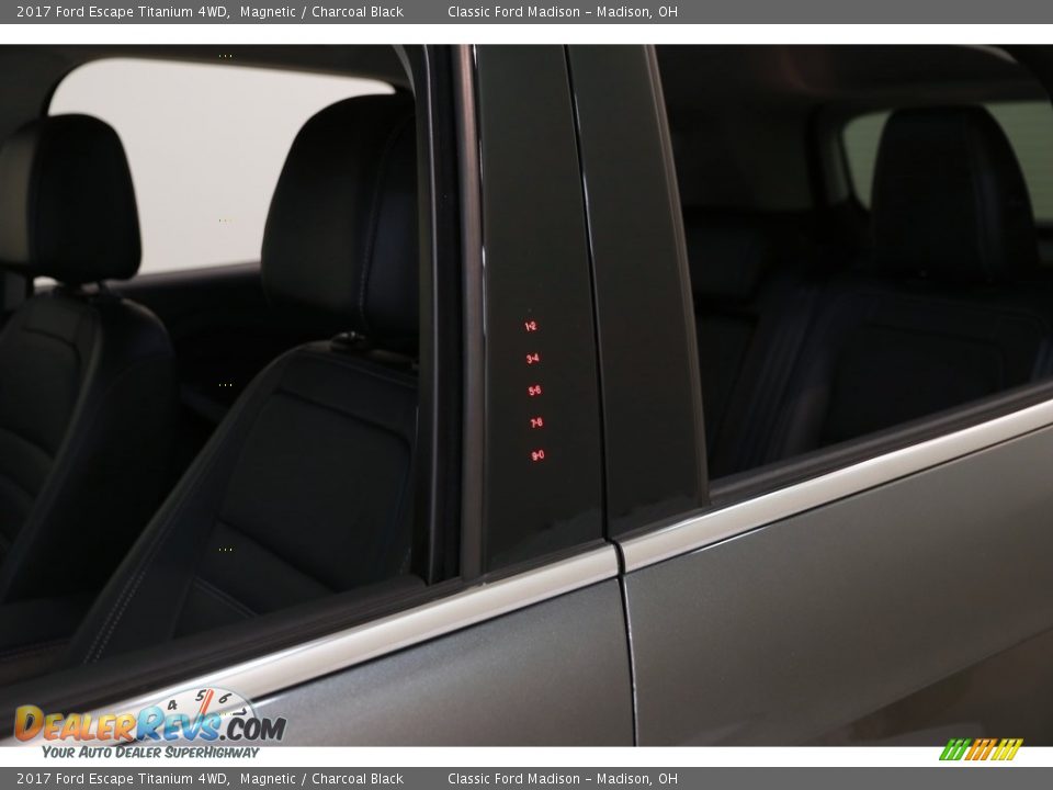 2017 Ford Escape Titanium 4WD Magnetic / Charcoal Black Photo #4